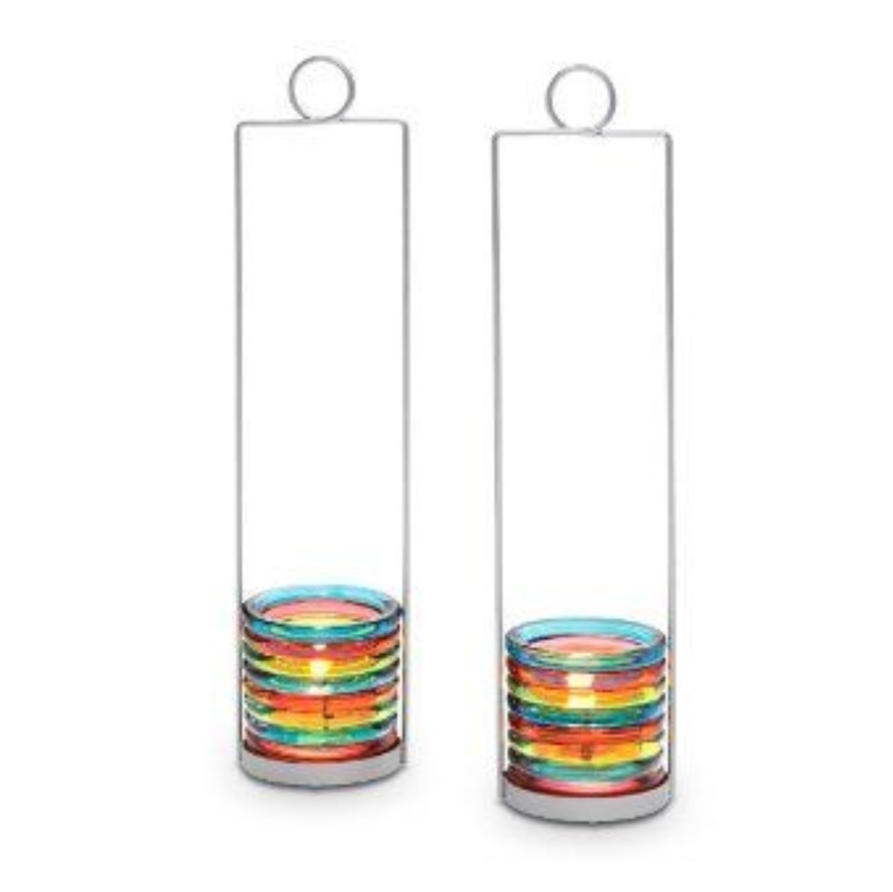 Partylite Hanging Votive Holder Pair P91645 NIB
